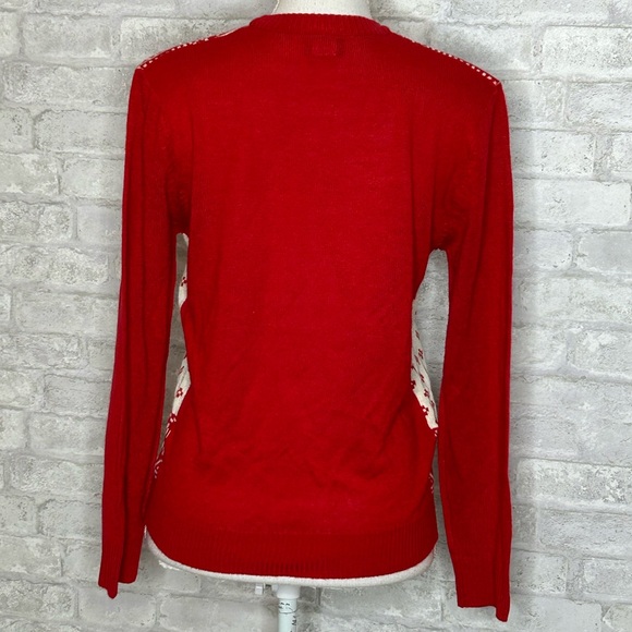 The office red FACT: X-MAS IS HERE Dwight Christmas sweater size S - Picture 3 of 5